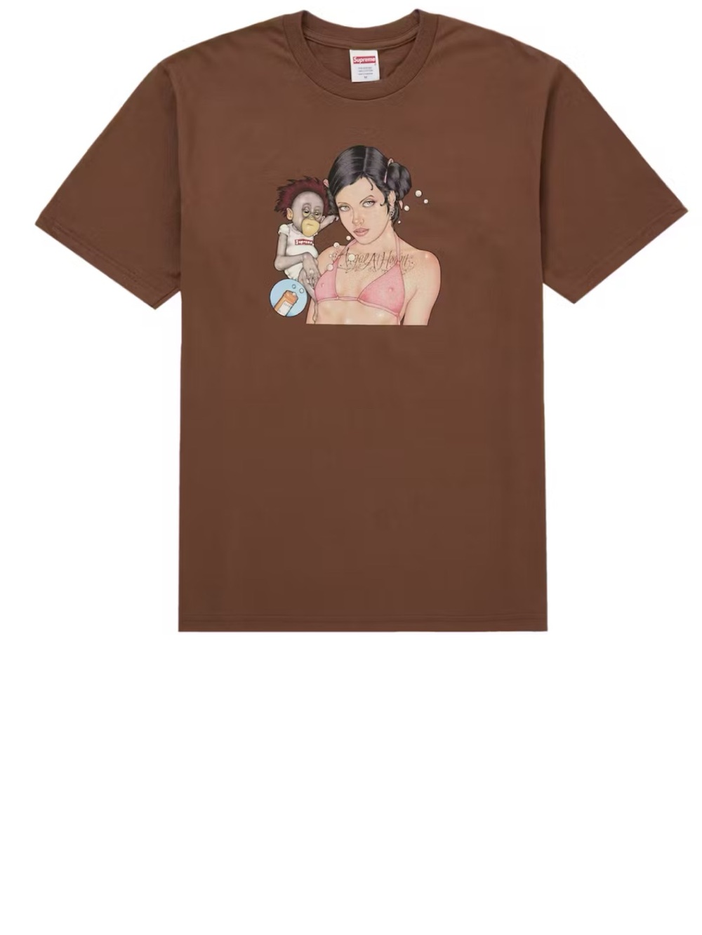 Supreme Angel Tee Brown sz L